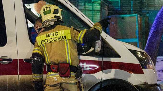 В Новороссийске произошёл мощный пожар